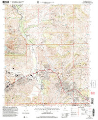 Download a high-resolution, GPS-compatible USGS topo map for Globe, AZ (2007 edition)