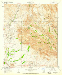 Download a high-resolution, GPS-compatible USGS topo map for Goldfield, AZ (1959 edition)