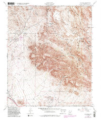 Download a high-resolution, GPS-compatible USGS topo map for Goldfield, AZ (1986 edition)