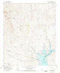 Download a high-resolution, GPS-compatible USGS topo map for Governors Peak, AZ (1973 edition)
