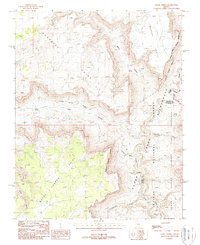 Download a high-resolution, GPS-compatible USGS topo map for Grama Spring, AZ (1988 edition)