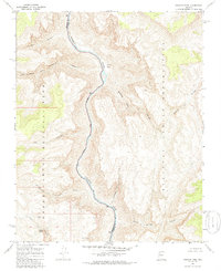 Download a high-resolution, GPS-compatible USGS topo map for Granite Park, AZ (1986 edition)