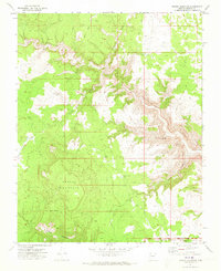 preview thumbnail of historical topo map of Mohave County, AZ in 1971