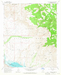 Download a high-resolution, GPS-compatible USGS topo map for Greenback Creek, AZ (1965 edition)