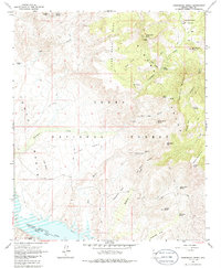 Download a high-resolution, GPS-compatible USGS topo map for Greenback Creek, AZ (1986 edition)