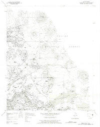 preview thumbnail of historical topo map of Apache County, AZ in 1975