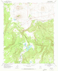 Download a high-resolution, GPS-compatible USGS topo map for Greer, AZ (1972 edition)