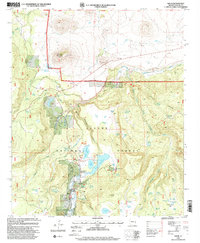 Download a high-resolution, GPS-compatible USGS topo map for Greer, AZ (2000 edition)