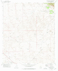 preview thumbnail of historical topo map of Cochise County, AZ in 1973