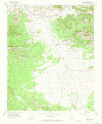 Download a high-resolution, GPS-compatible USGS topo map for Hackberry, AZ (1971 edition)