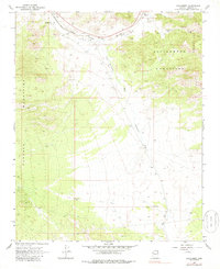 Download a high-resolution, GPS-compatible USGS topo map for Hackberry, AZ (1986 edition)