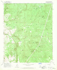 Download a high-resolution, GPS-compatible USGS topo map for Happy Jack, AZ (1970 edition)