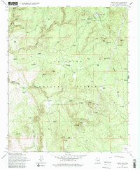 Download a high-resolution, GPS-compatible USGS topo map for Happy Jack, AZ (1984 edition)