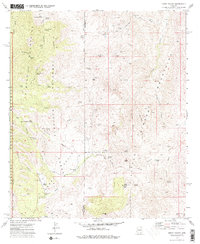 Download a high-resolution, GPS-compatible USGS topo map for Happy Valley, AZ (1976 edition)