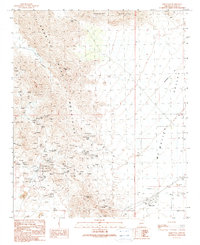 Download a high-resolution, GPS-compatible USGS topo map for Harcuvar, AZ (1990 edition)