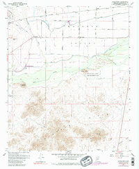 Download a high-resolution, GPS-compatible USGS topo map for Hassayampa, AZ (1983 edition)