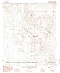 Download a high-resolution, GPS-compatible USGS topo map for Hat Mountain SW, AZ (1986 edition)