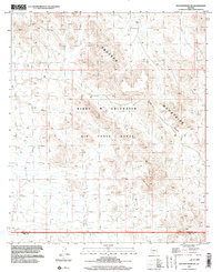 Download a high-resolution, GPS-compatible USGS topo map for Hat Mountain SW, AZ (2003 edition)