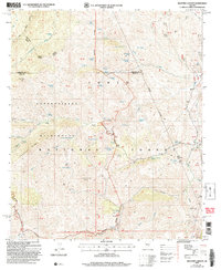 Download a high-resolution, GPS-compatible USGS topo map for Haunted Canyon, AZ (2007 edition)