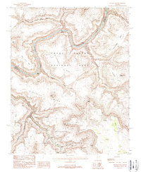 Download a high-resolution, GPS-compatible USGS topo map for Havasu Falls, AZ (1988 edition)
