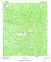 Download a high-resolution, GPS-compatible USGS topo map for Hawley Lake East, AZ (1971 edition)