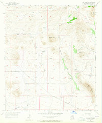 preview thumbnail of historical topo map of Cochise County, AZ in 1957