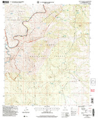 Download a high-resolution, GPS-compatible USGS topo map for Haystack Butte, AZ (2007 edition)