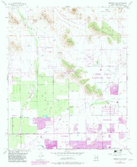 Download a high-resolution, GPS-compatible USGS topo map for Hedgpeth Hills, AZ (1982 edition)