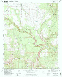 Download a high-resolution, GPS-compatible USGS topo map for Hell Point, AZ (1979 edition)