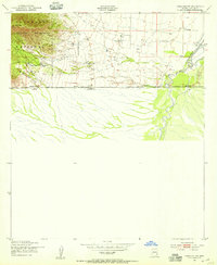Download a high-resolution, GPS-compatible USGS topo map for Hereford SW, AZ (1955 edition)