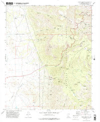 Download a high-resolution, GPS-compatible USGS topo map for Hickey Mountain, AZ (1977 edition)