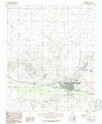 Download a high-resolution, GPS-compatible USGS topo map for Holbrook, AZ (1986 edition)