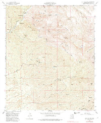 Download a high-resolution, GPS-compatible USGS topo map for Holy Joe Peak, AZ (1982 edition)