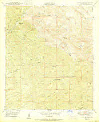 preview thumbnail of historical topo map of Pinal County, AZ in 1950