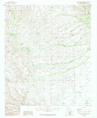 Download a high-resolution, GPS-compatible USGS topo map for Hookers Hot Springs, AZ (1985 edition)