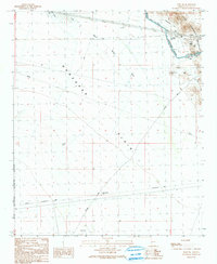 Download a high-resolution, GPS-compatible USGS topo map for Hope SW, AZ (1990 edition)