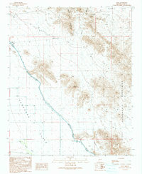 Download a high-resolution, GPS-compatible USGS topo map for Hope, AZ (1990 edition)