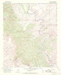 Download a high-resolution, GPS-compatible USGS topo map for Horner Mtn, AZ (1968 edition)