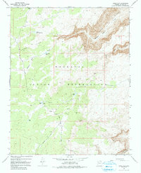 Download a high-resolution, GPS-compatible USGS topo map for Horse Flat, AZ (1991 edition)
