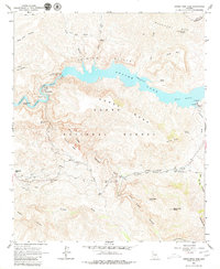 Download a high-resolution, GPS-compatible USGS topo map for Horse Mesa Dam, AZ (1979 edition)