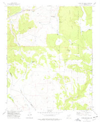 Download a high-resolution, GPS-compatible USGS topo map for Horse Trap Mesa, AZ (1977 edition)