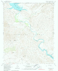 Download a high-resolution, GPS-compatible USGS topo map for Horseshoe Dam, AZ (1986 edition)