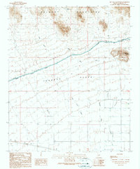 Download a high-resolution, GPS-compatible USGS topo map for Hot Rock Mountain, AZ (1990 edition)