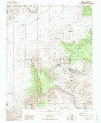 Download a high-resolution, GPS-compatible USGS topo map for Hotevilla, AZ (1991 edition)