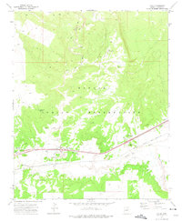 Download a high-resolution, GPS-compatible USGS topo map for Houck, AZ (1975 edition)