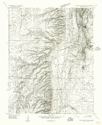 Download a high-resolution, GPS-compatible USGS topo map for House Rock Spring NE, AZ (1956 edition)