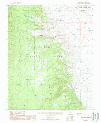 Download a high-resolution, GPS-compatible USGS topo map for House Rock, AZ (1988 edition)