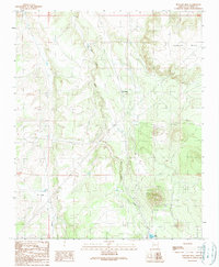 Download a high-resolution, GPS-compatible USGS topo map for Howard Mesa, AZ (1990 edition)