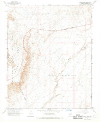 preview thumbnail of historical topo map of Coconino County, AZ in 1967
