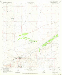 Download a high-resolution, GPS-compatible USGS topo map for Huachuca Vista, AZ (1964 edition)